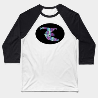 Galaxy Surfer Baseball T-Shirt